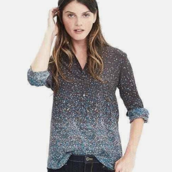 NWOT Banana Republic Floral Print Dillon Shirt - Picture 2 of 15